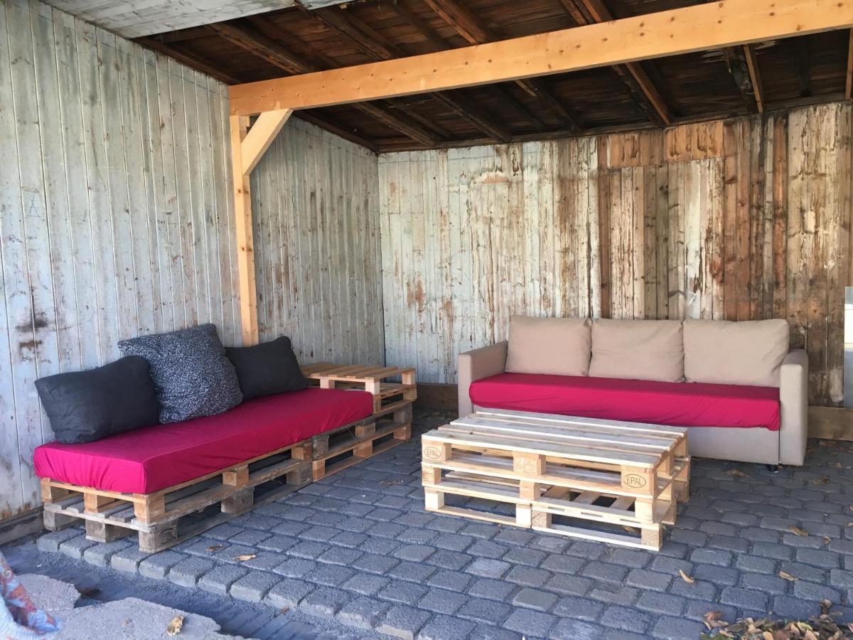 Die Senfbude - Klein Aber Fein - Wunderschoenes Studio-Apartment Mit Terrasse Und Stellplatz لبسيا المظهر الخارجي الصورة
