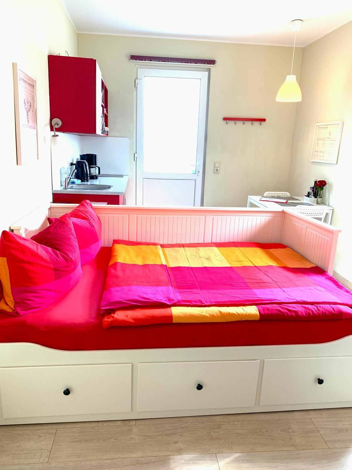 Die Senfbude - Klein Aber Fein - Wunderschoenes Studio-Apartment Mit Terrasse Und Stellplatz لبسيا المظهر الخارجي الصورة